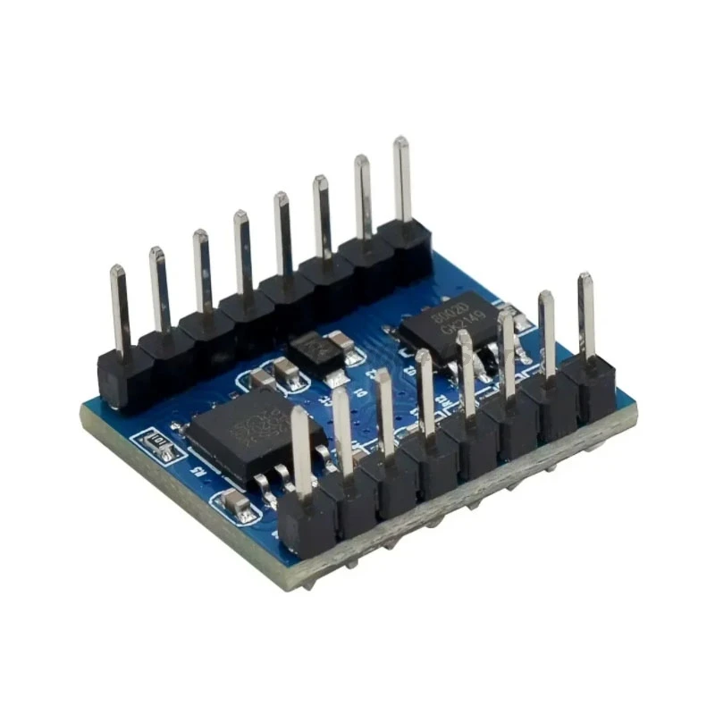 JQ6500 Voice Module MP3 Module MCU Serial Control Broadcast, One-to-One 5-Way Control, Music IC