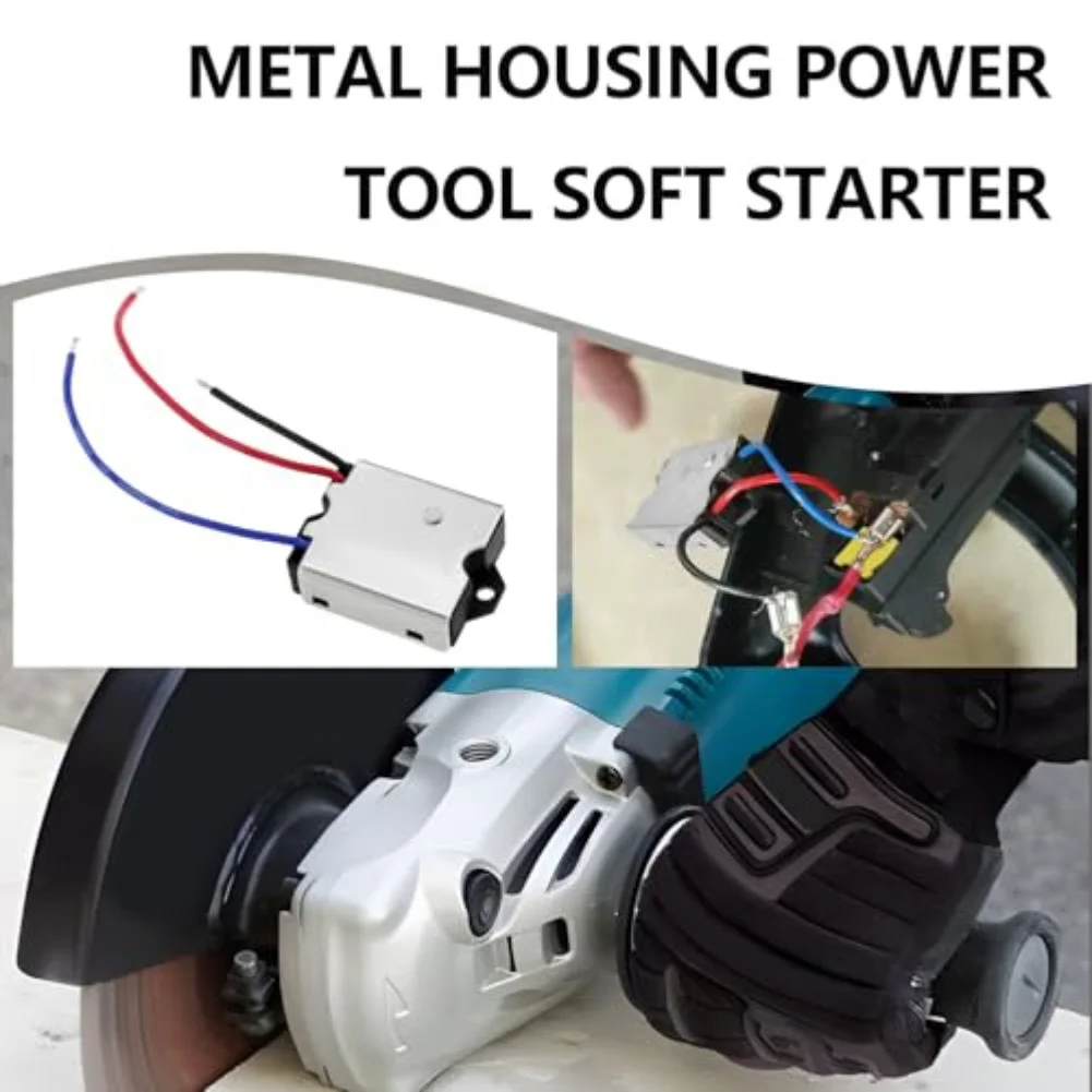 Soft Start Switch Accessory For Table Saw, Angle Grinder – Smooth Start & Motor Protection Power Tools Accessories