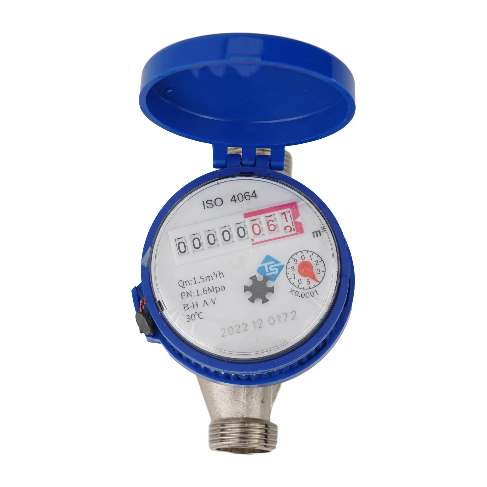 Mechanical rotor pointer cold water meter with anti electromagnetic interference suitable for most applications