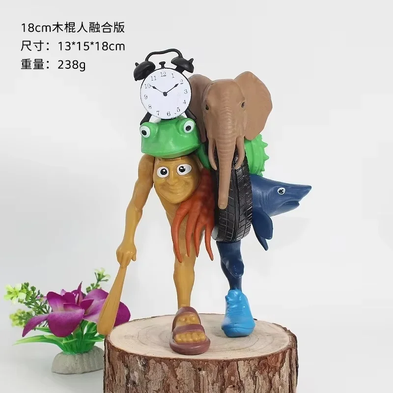 Shan Hai Jing God Beast Vollfiguren-Sammel-Actionfiguren – handgefertigtes, abnehmbares, zusammengebautes Spielzeug für Enthusiasten