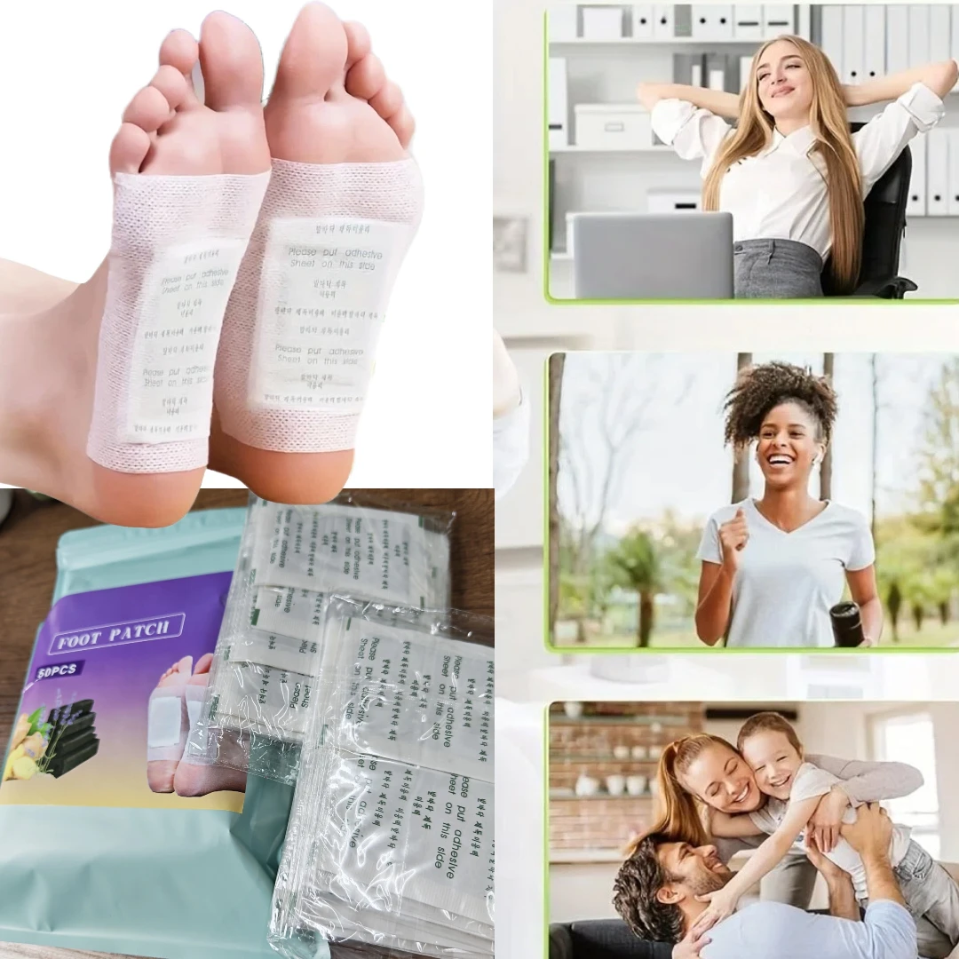70 قطعة/الحقيبة الطبيعية السموم القدم بقع الإجهاد الإغاثة قدم النوم العميق العشبية السموم ملصق تخفيف التوتر لأدوات العناية بالقدم