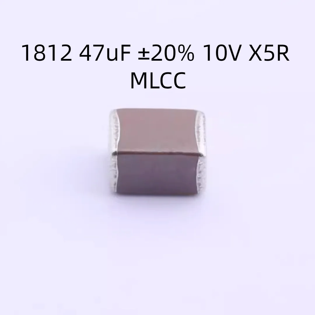 500PCS/LOT C4532X5R1A476MT000N Capacitor 1812 47uF ±20% 10V X5R MLCC