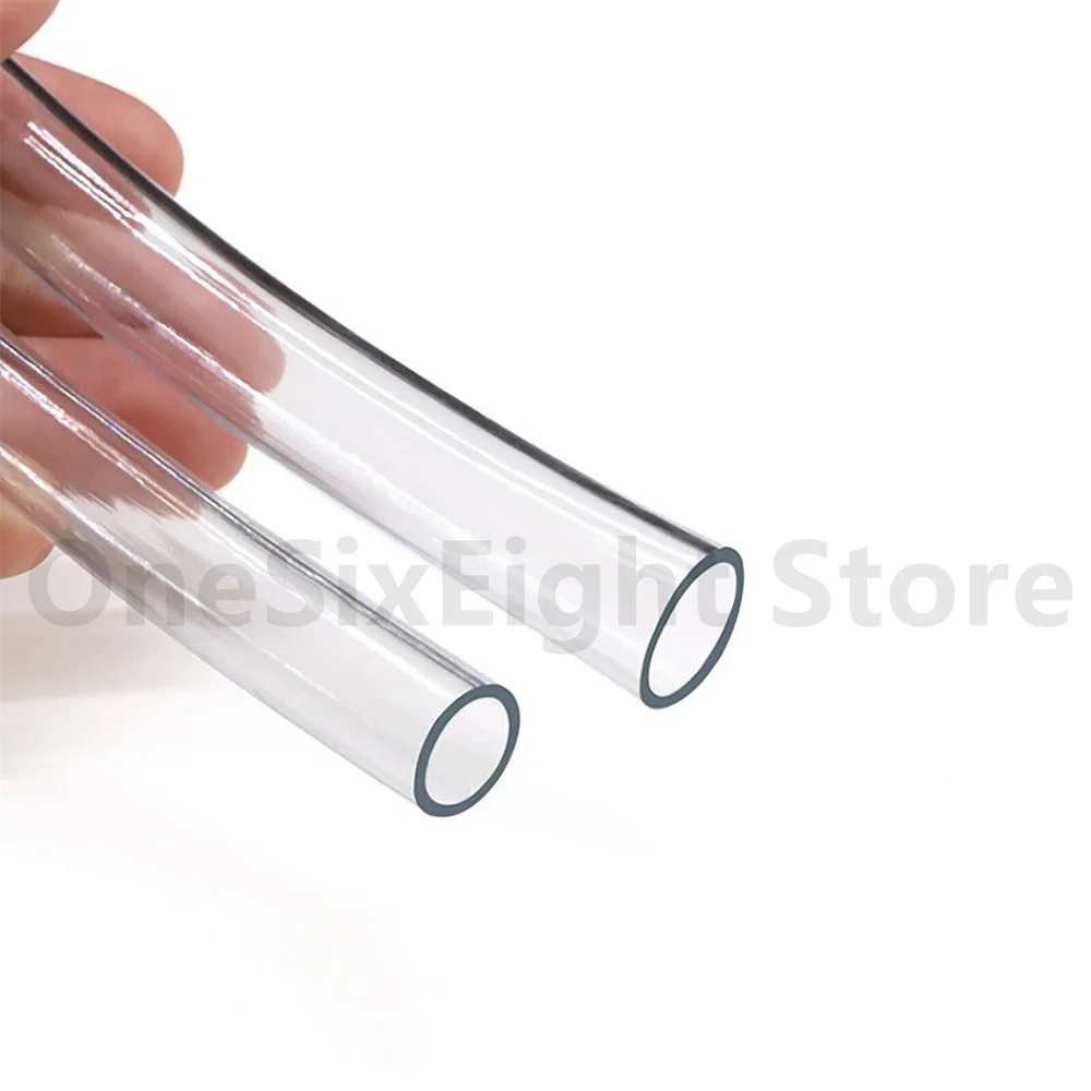 2 - 25mm PVC Rohr Klar Kunststoff Schlauch Rohr Rohr Kraftstoff Wasser Auto Aquarien Luft Teich