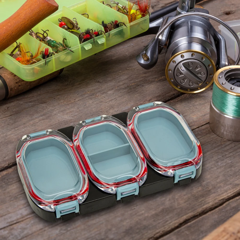 المغناطيسي الصيد هوك في الهواء الطلق معدات صيد الأسماك الملحقات صندوق مقاوم للماء الصيد الملحقات صندوق ل باس الكارب الصيد الملحقات #3
