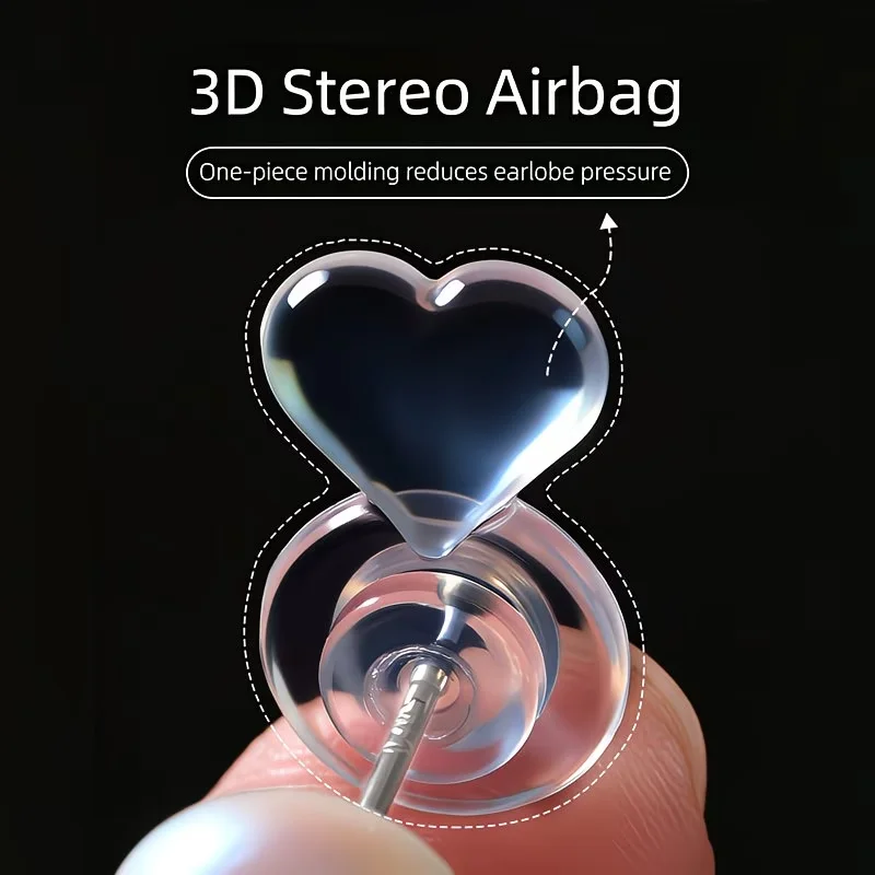 6 Stück Silikon-Ohrstützen, Ohrring-Anti-Sag-Stabilisatoren, lebensmittelechtes Silikon, Ohrring-Verschlüsse, DIY-Ohrring-Zubehör – Detail 3