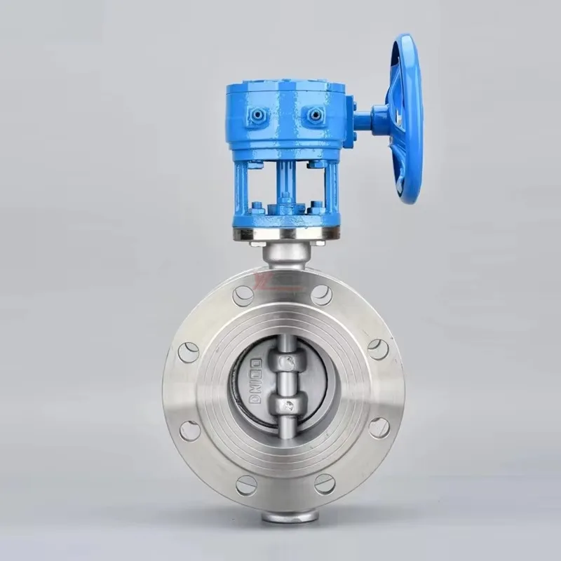 ANSI 150LB stainless steel 304 316 JIS 10K-20K pn16 WCB flanged multi-layer metal hard seal butterfly valve
