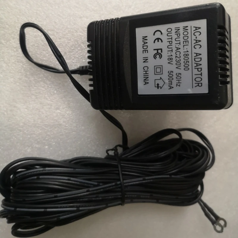 Adaptador de corriente alterna de 18V, cargador transformador para Wifi, timbre de vídeo inteligente, cámara, videoportero, timbre de puerta