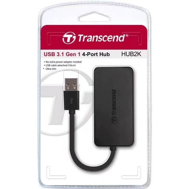 

Док-станция TRANSCEND USB-концентратор HUB2, HUB2C, HUB5C TYPE-C/USB3.0