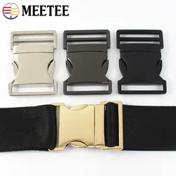 2 szt. 20/25/32/38mm metalowe klamry z mechanizmem szybkiego zwalniania bocznego pasek do torby regulacja klipsa zatrzaski plecak obroża dla psa hak akcesoria odzieżowe