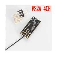 New Arrival FS2A 4CH AFHDS 2A Mini Compatible Receiver PWM Output for Flysky i6 i6X i6S / FS-i6 FS-i6X FS-i6S Transmitter