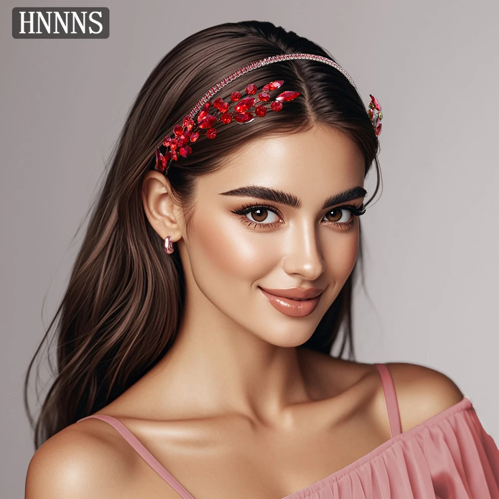 Модная женская повязка на голову с кристаллами для свадеб и вечеринок