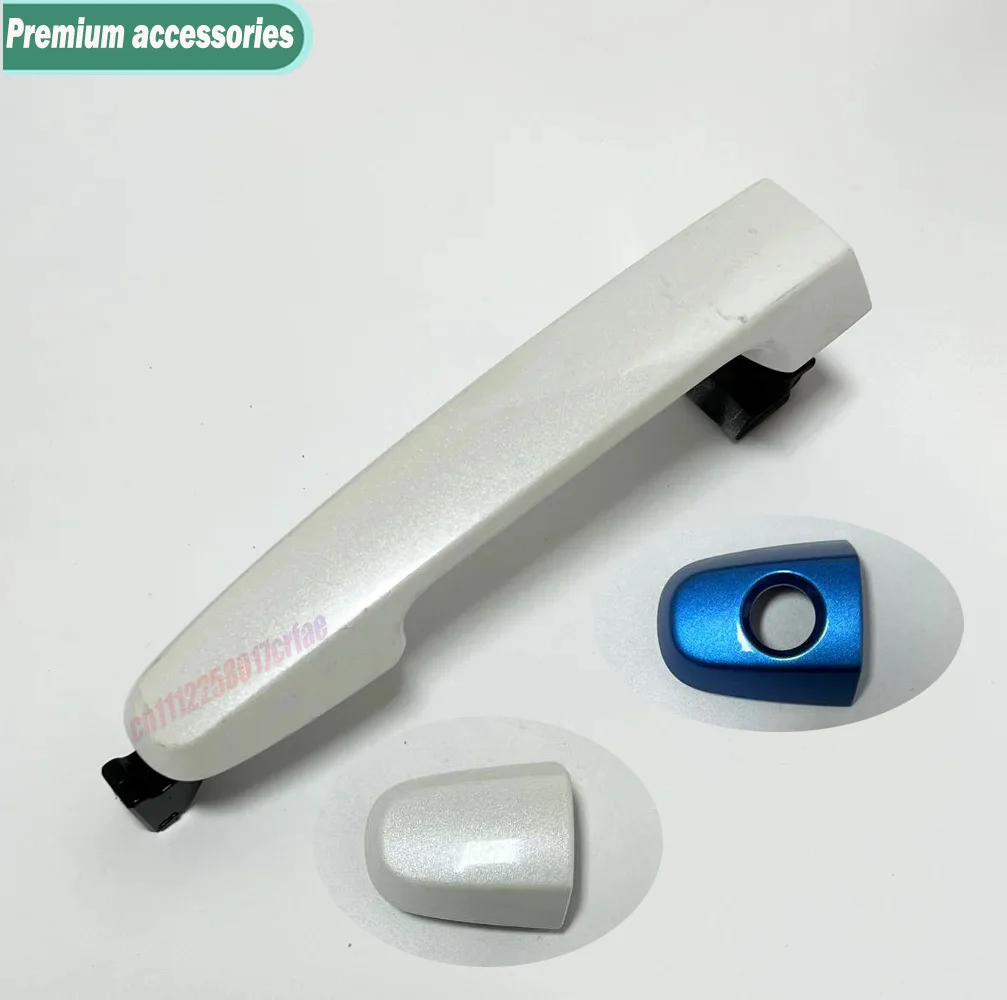 For Pontiac Vibe Car Exterior Door Handle White For Toyota Yaris 2007-2011 Corolla Prius Solara Camry 2004-2008 RAV4 Highlander