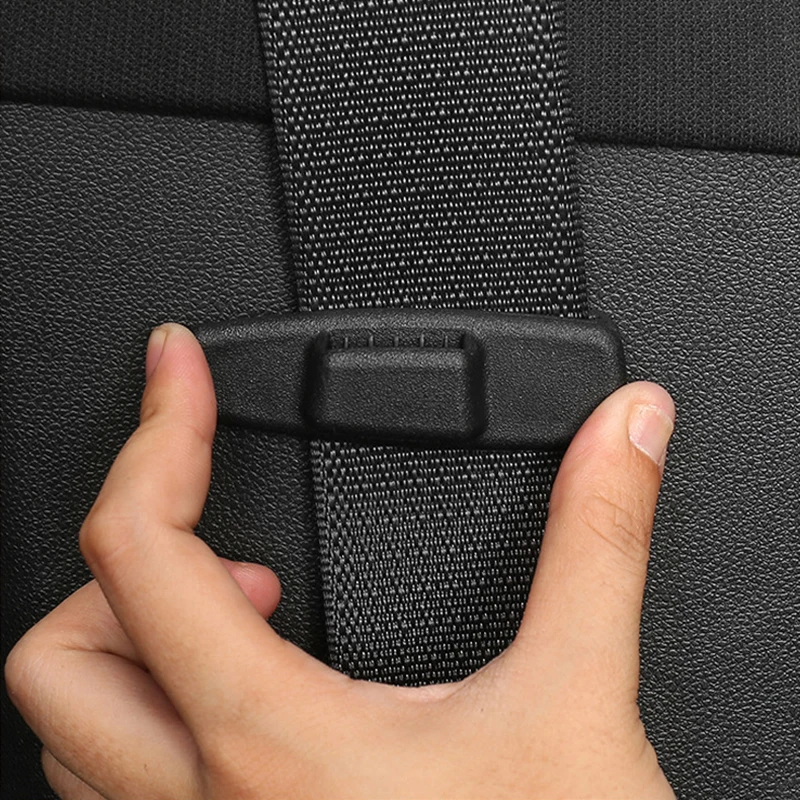 

2PCS Universal Car Safety Belt Clip Plastic Seat Buckle Adjustment Lock Fastener Protect Strap