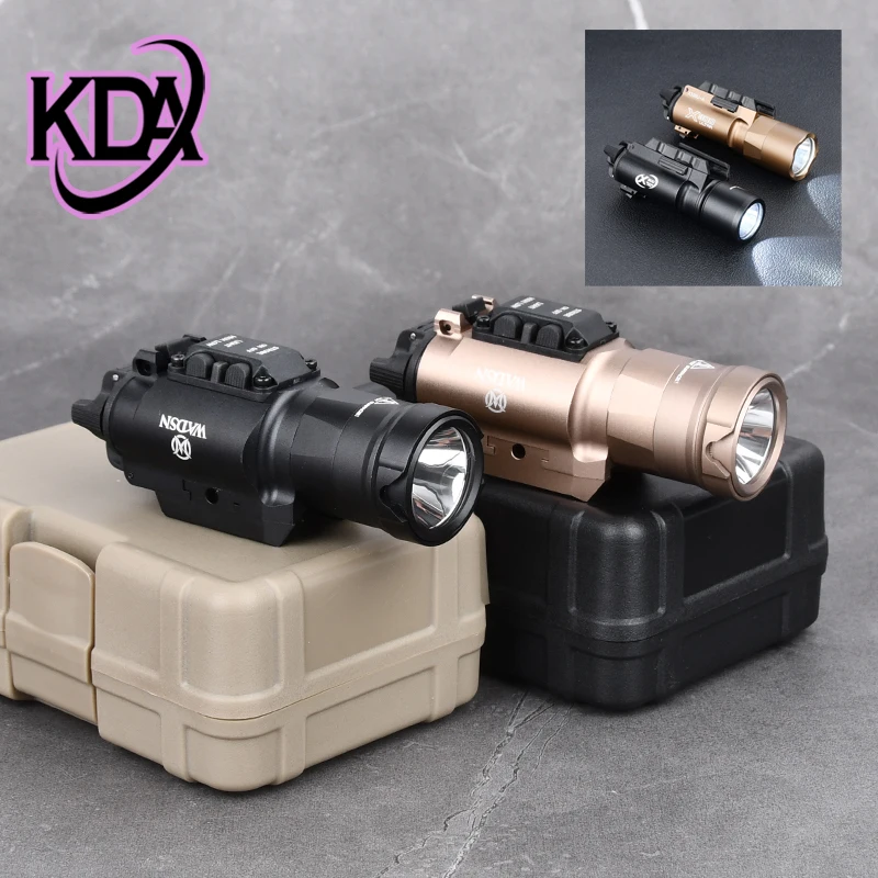 

WADSN XH35 X300 X300U X300V Ultra Metal Hanging Pistol Light Weapon Hunting Scout Light Strobe LED Flashlight Outdoor Accessory