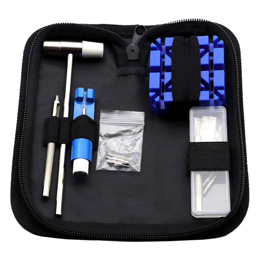 Watchmaker Tools Kit Watch repair tool watch strip disassembly and adjustment long and short strap punching tool 30 in 1 Set