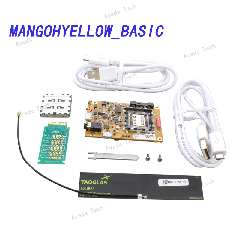 

Avada Tech MANGOHYELLOW_BASIC EVAL BOARD MANGOH YELLOW NO MODU