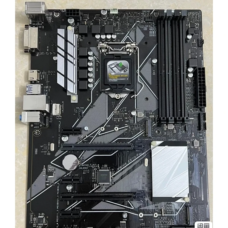 

Used ATX Motherboard for ASUS PRIME Z370-P LGA1151 Z370 DDR4 M.2 HDMI USB3.1