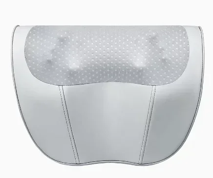 Electric Neck Massage Pillow, 3D Kneading Massage Cushion for Waist, Back & Full Body with Heat Compress, Ideal Gift