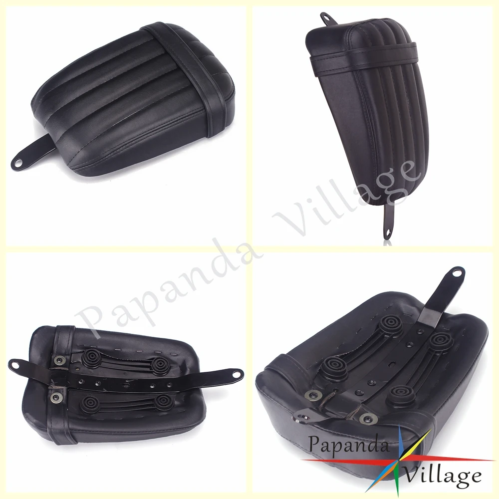 Motorcycle Fender Seat Rear Passenger Seat Cushion Tail Pillion Pad For Harley Softail Slim FLSL /Street Bob FXBB 2018-2019 2020 - view 3