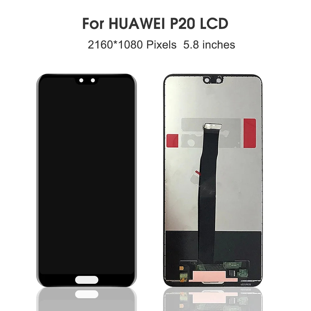 5.8\'\'For HUAWEI P20 For  EML-L29C L09C AL00 TL00 L29 L09 LCD Display Touch Screen Digitizer Assembly Replacement