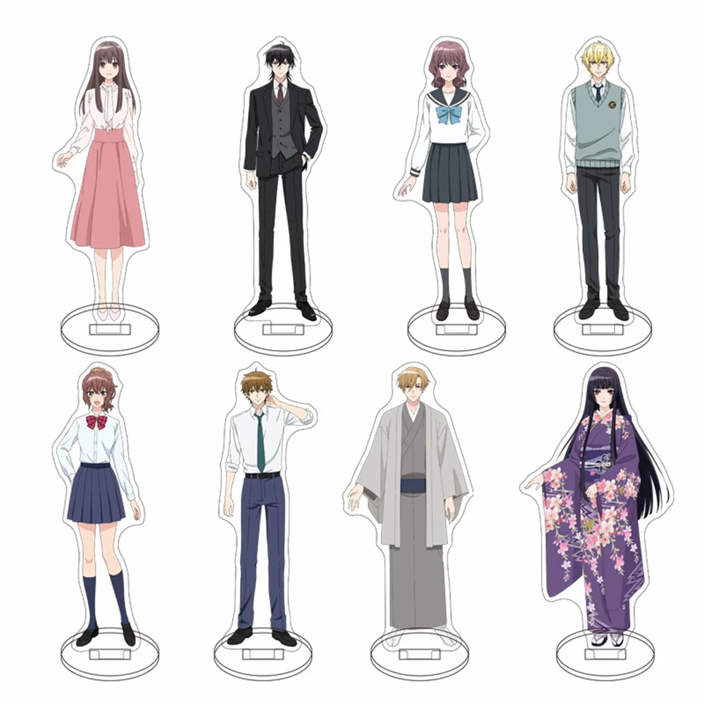 Yuzu Shinonome Reiya Kiryuin Standee The Ogres Bride Acrylic Stand Girls Karin Shinonome Sakurako Kiyama Cartoon Acrylic Standee