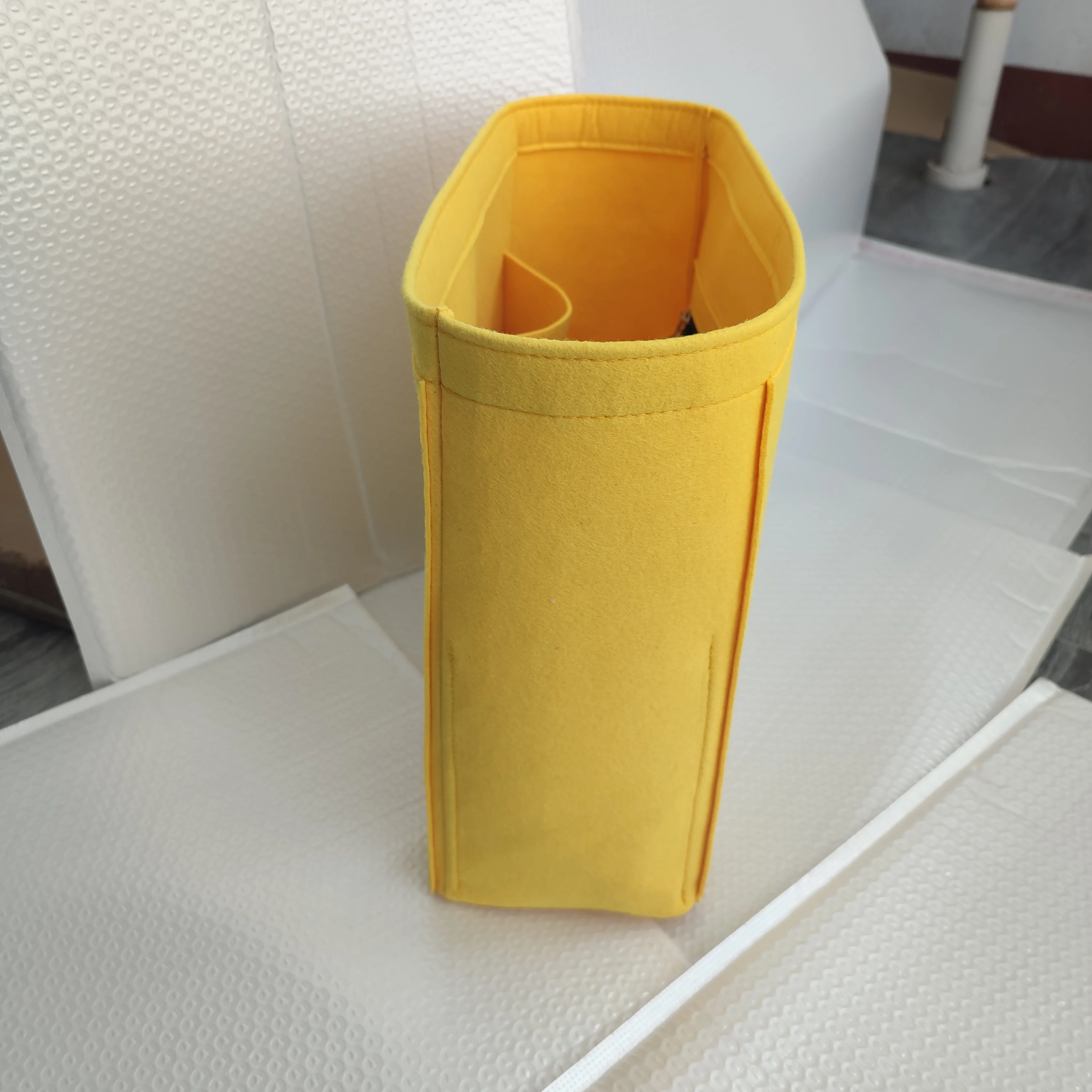 Felt Purse Insert Organizer For longchamp Le Pliage Original M Backpack , Travel Rucksack Shapers Tote Bags Storage Divider