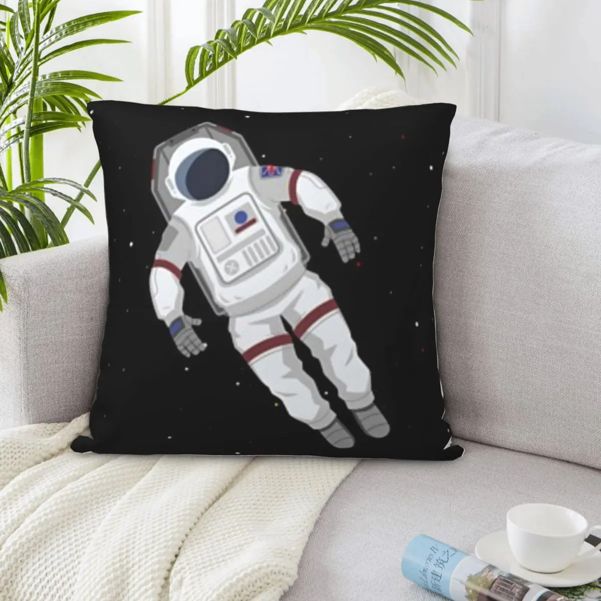 

Astronaut Cartoon 00167 Pillow Case Cushions Cover Sofa Cushion Cover Dakimakura Pillow Case Pillow Cover