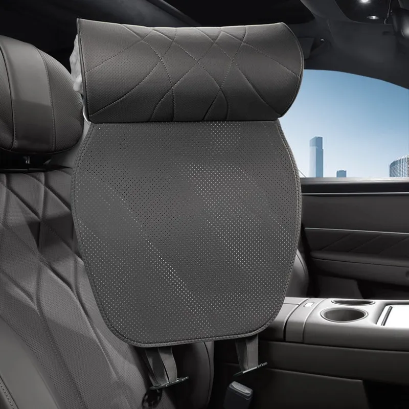 For Volvo XC60: Leather Seat Cushion Extender - Snap-On Leg Support, No Tools Installation Interior Trim Components view 3