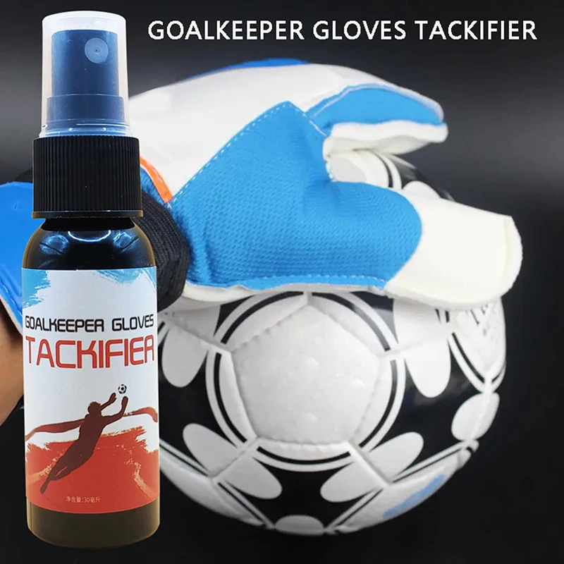 

Goalie Gloves Spray 30/100ml Safe Goalkeeper Gloves Tackifier Environmentally Friendly Grip Gloves Wash Effective Football