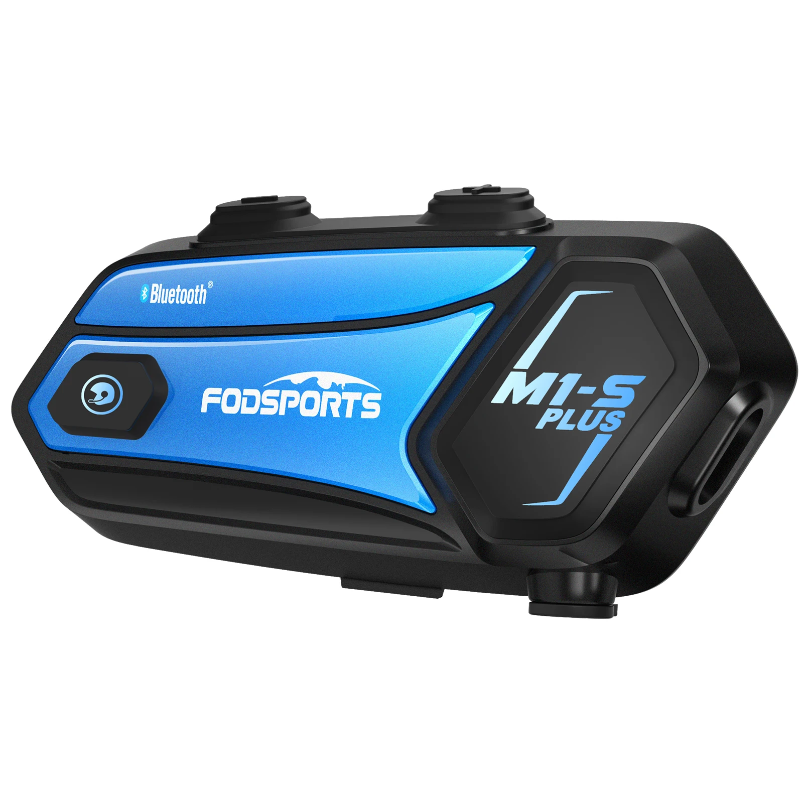 Fodsports M1-S Plus Interphone pour casque de Moto casque Bluetooth casque 8 coureurs appairage musique partager Intercomunicador Moto