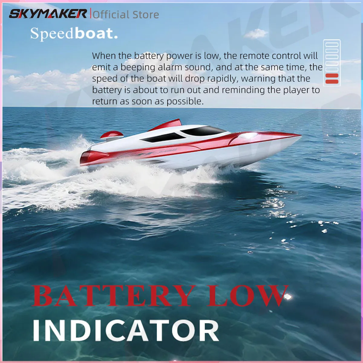 WLtoys Wl918 barco RC de alta velocidad 35 km/h barcos de carreras de velocidad con Control remoto 2,4 GHz Capsize alarma de batería baja barco RC juguete regalo para niños