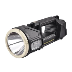 New P70 Strong Light Searchlight Outdoor Multi functional Lighting LED Flashlight Long Range Charging Strong Light Handheld Lamp