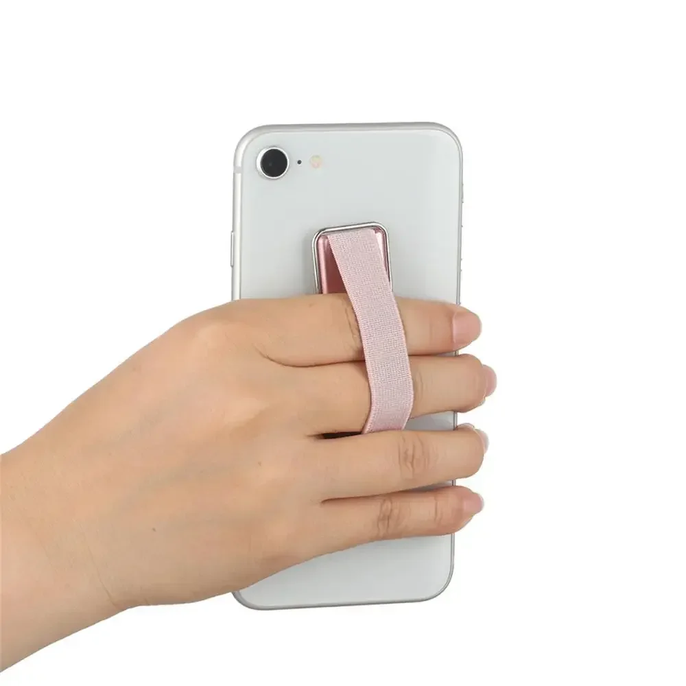 Hot Fashion Universal Elastic Finger Grip Strap Practical Smartphones Phone Holder WithStand for Mobile Phone iPhone iPad Tablet