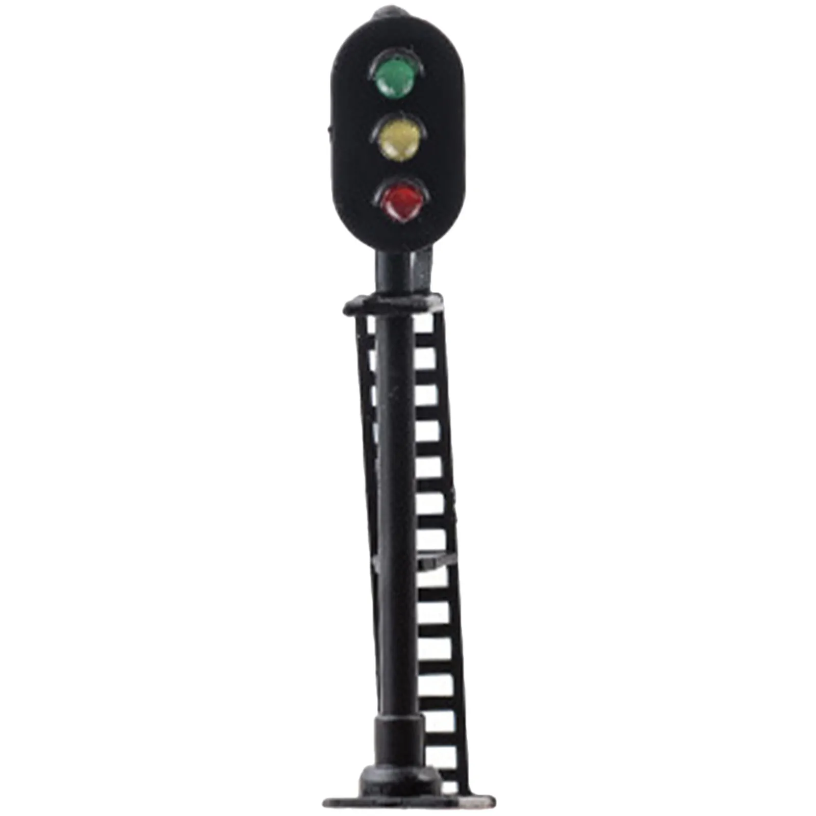 

Green Yellow Red Railroad Signal Light 3-Light Miniature Traffic Lamp Simulation for Train Layout Scene Decor Scene Decor