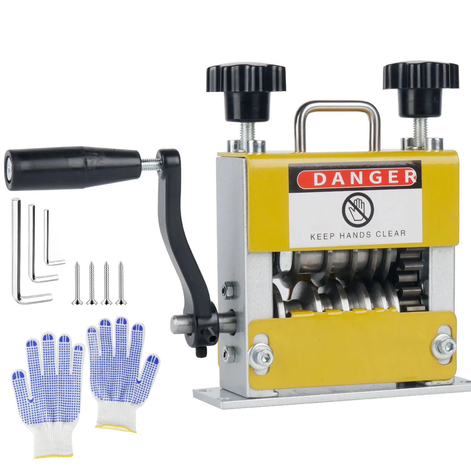 Portable Manual Dual-purpose Wire Stripping Machine for Scrap Copper Wire Ranging from 0.12 Inch to 0.67Inch Wire Stripping Tool