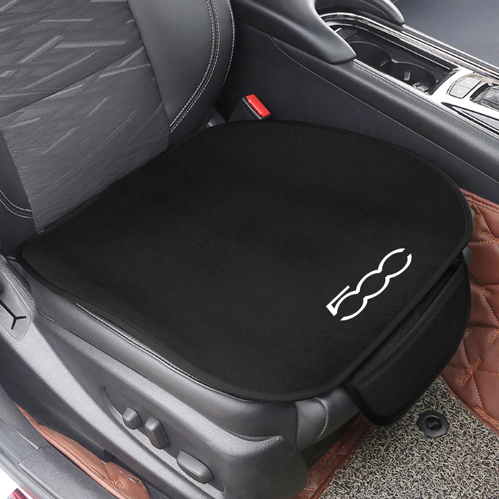 1Pcs Car Seat Cushion Protection Pad Breathable Cover For Fiat 500 500C 2012 500X 500L Abarth 695 Auto Interior Accessories