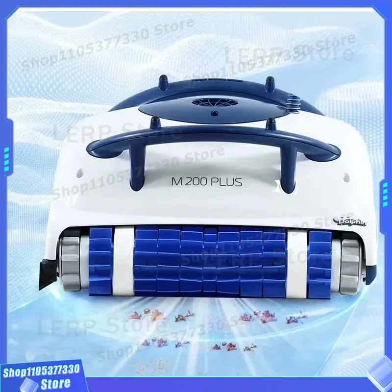 Dolphin M200 PLUS Automatic Pool Cleaning Robot Underwater Vacuum Cleaner for Swimming Pool Cesspool Maintenance Tool