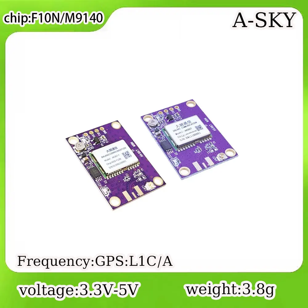 UBX-M9140/ NEO-F10N GPS Module For FPV Crossover Aircraft Runaway Return Rescue F4 Open Source Flight Control PIXHAWK PX4 UAV