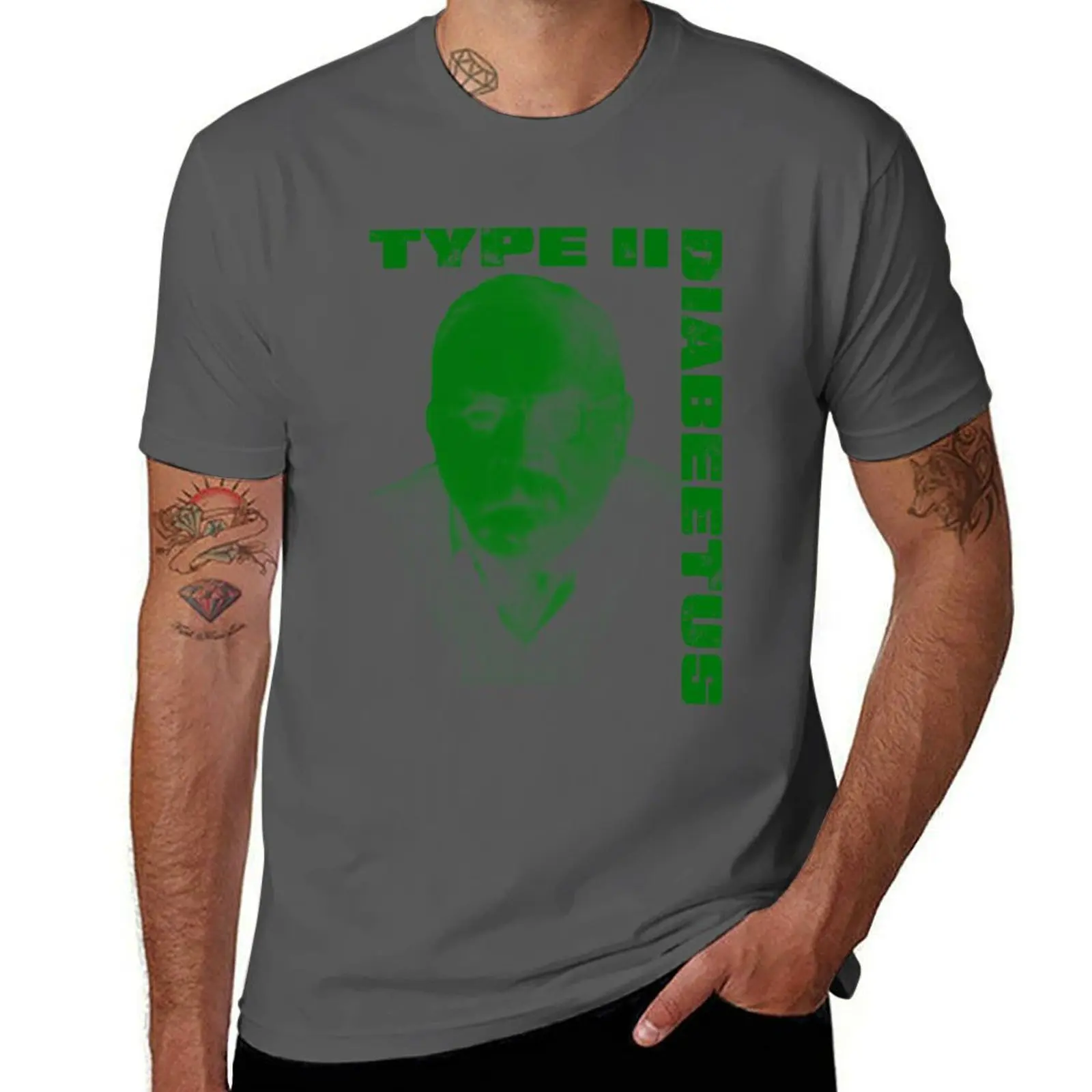 

Vintage Retro Musician Type O Diabeetus T-Shirt oversized graphic tee custom t-shirts t shirt men