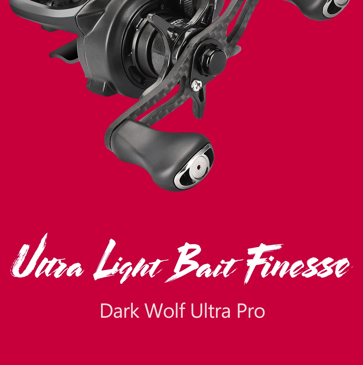 TSURINOYA 134 g ultraleichte Baitcasting-Angelrolle, 4,6 g, flacher Spulenköder, Finesse DARK WOLF 50S 7,1:1 Forellenwurfrolle – Detail 2