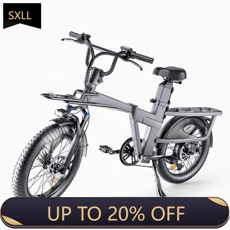 

Взрослый горный электровелосипед с высокоскоростным задним мотор-колесом 48В, литиевой батареей из высокоуглеродистой стали, складной, запас хода 55-65 километров.