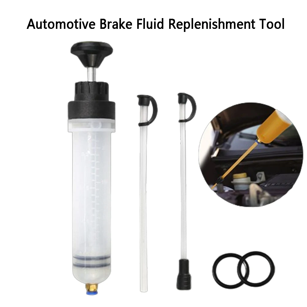 Automotive Brake Fluid Replenishment Tool Needle Type Manual Oil Pump Set Brake Fluid Replacement Tool