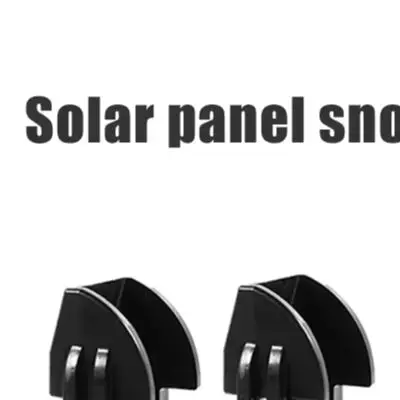 50*94 Mm Snow Guide Clip Photovoltaic Module Snow Resistant To High Temperatures Aging Resistant Increases Power Generation