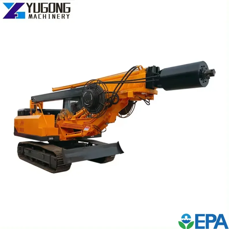 High Performance Drill Rig Machine Rotary Head Xr260D Rotary Drilling Rig Air Rotary Drilling Rig Pile Driver Machine for Mexico