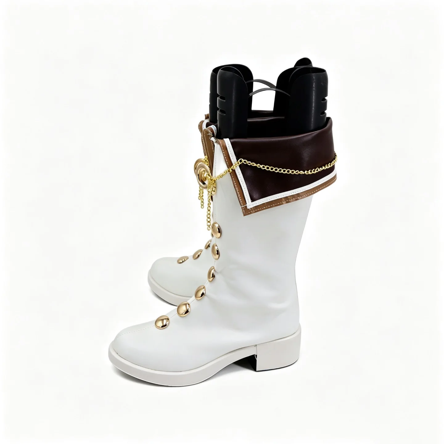 Izumi Mitsuki Cosplay Shoes Game idolish7 mikki Cosplay Props white Boots Halloween Carnival PU Shoes Big Size Custom Made