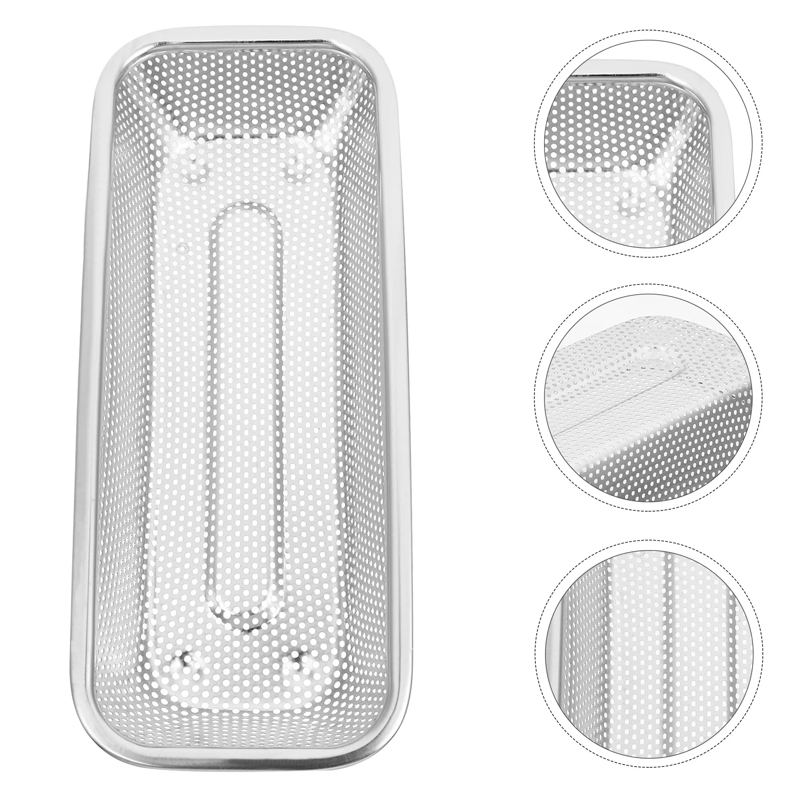 الفولاذ المقاوم للصدأ أطباق تجفيف سلة المطبخ التخزين المنظم استنزاف الفاكهة الخضار غسل الحاويات مصفاة المنزلية