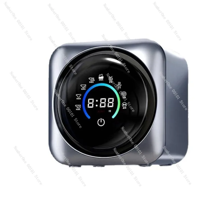 Mini Portable Drum Washing Machine Small Laundry Washer Dryer Combo Spin Cycle Compact for Underwear Travel Home Dorm