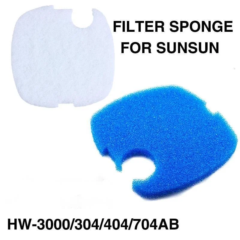 New Aquarium Filter Set Compatible Blue Coarse Filter Foam Sponge Fit for Sunsun HW 304AB 404AB 704AB 3000 Canister Filter