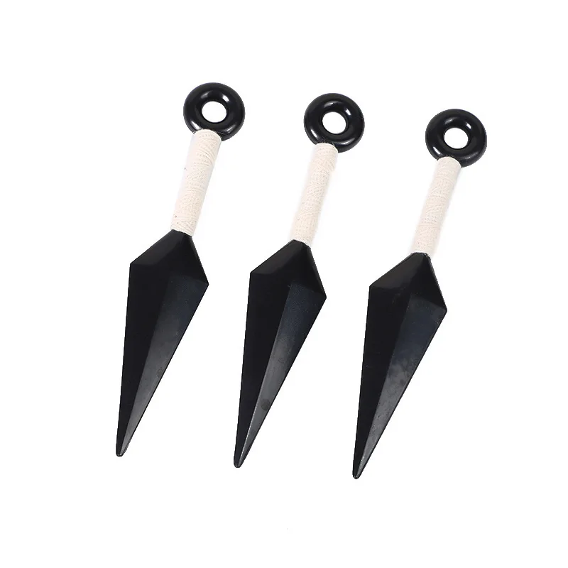 1 Stück Naruto Cosplay Zubehör Ninja-Tasche Kunai Shuriken Requisite Akatsuki Kakashi Halskette Actionfigur Geschenk Anime Geburtstagsgeschenk – Detail 7