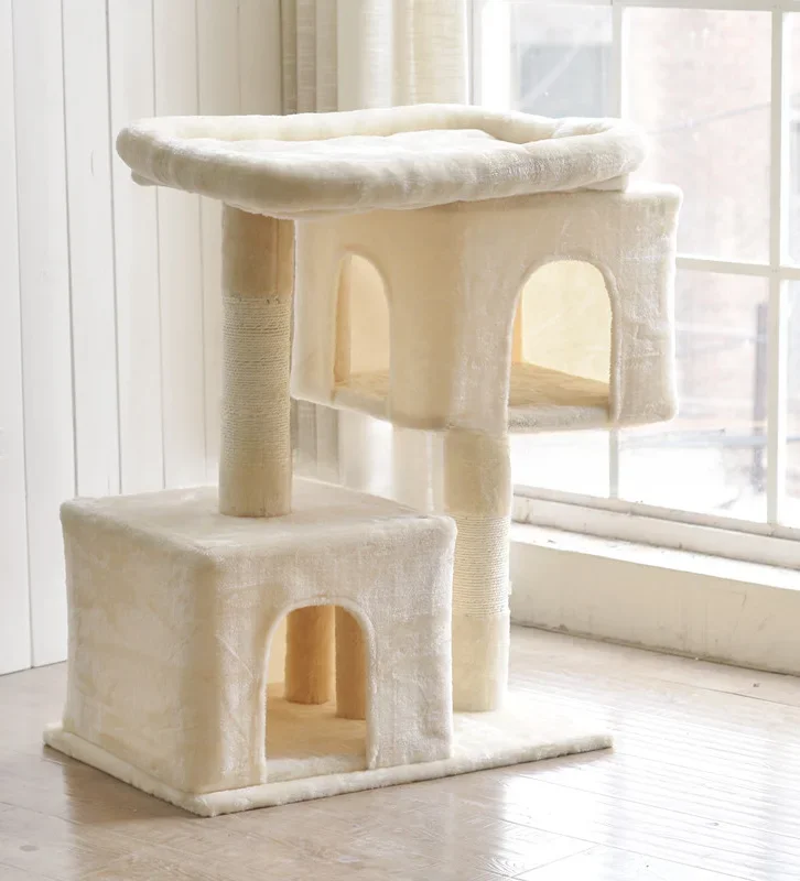 

Directly from the factory, we offer a range of professional-grade cat climbing frames, litter boxes, scratching posts, and toys